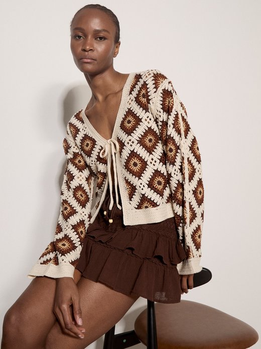 Damen Strickjacke
