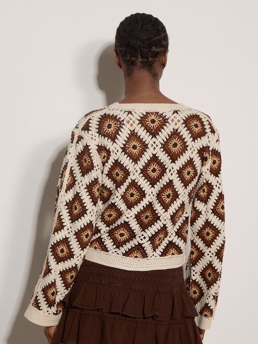 Damen Strickjacke