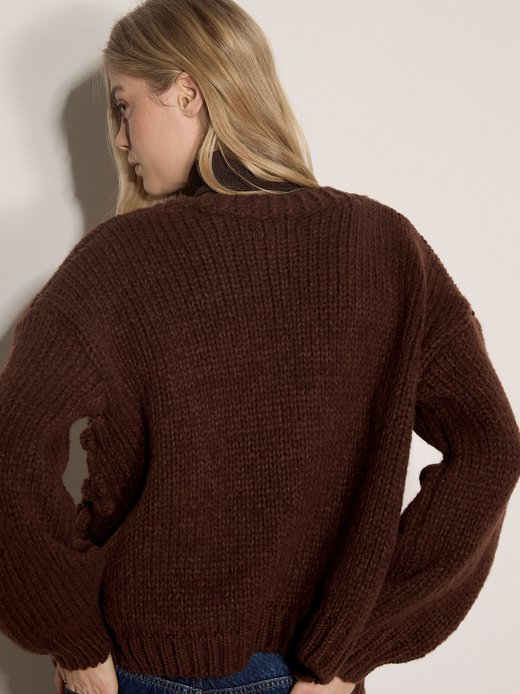 Damen Strickjacke