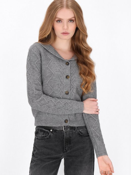 Damen Strickjacke