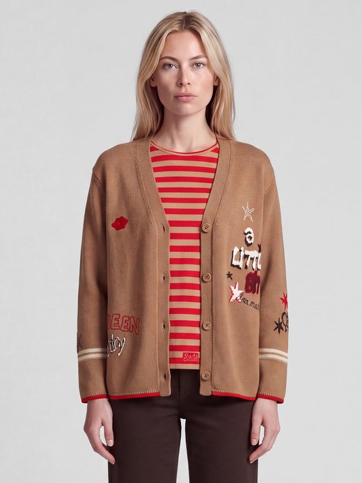 Damen Strickjacke