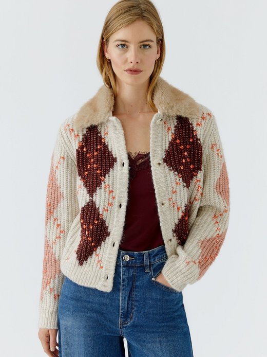 Damen Strickjacke