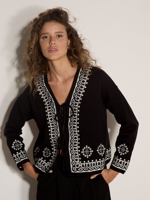 Damen Strickjacke