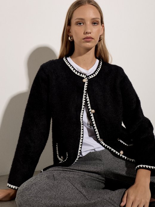 Damen Strickjacke