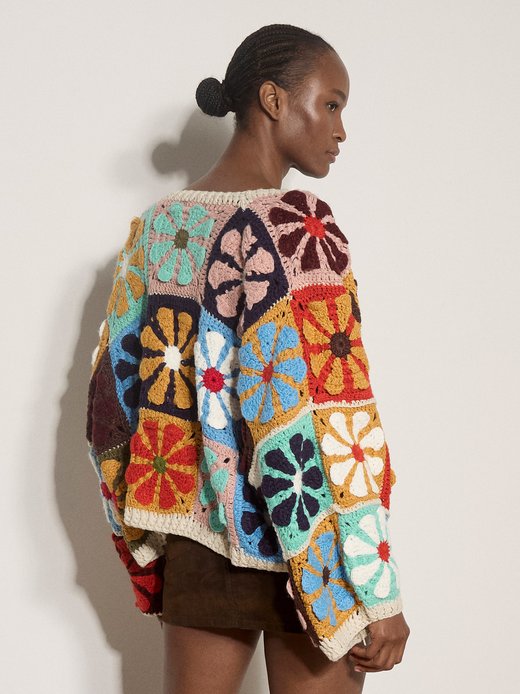 Damen Strickjacke