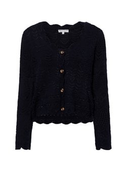 Artikelbild Damen Strickjacke von Marie Lund in marine strukturiert