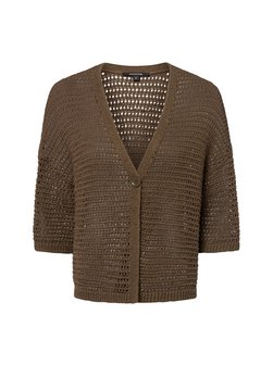 Artikelbild Damen Strickjacke von comma in khaki strukturiert
