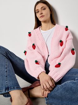 Damen Strickjacke
