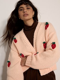 Damen Strickjacke
