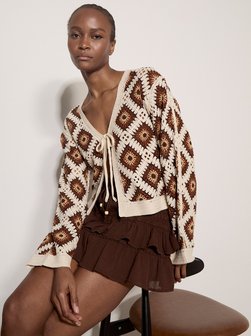 Damen Strickjacke