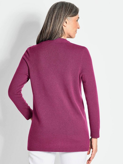 Damen Strickjacken Uni - Kurzgöße