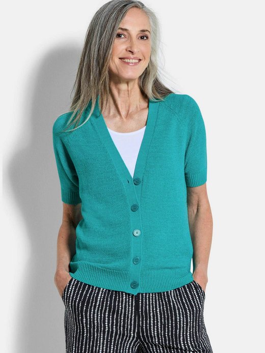 Damen Strickjacken Uni