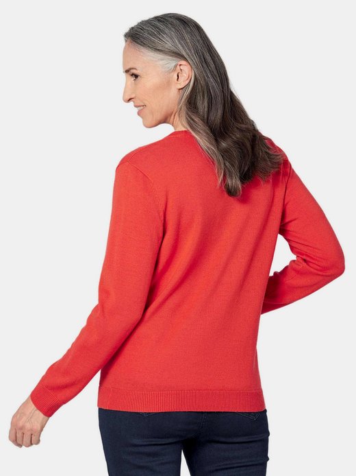 Damen Strickjacken Uni