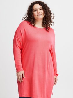 Artikelbild Damen Strickkleid - FPBLUME von fransa in koralle uni