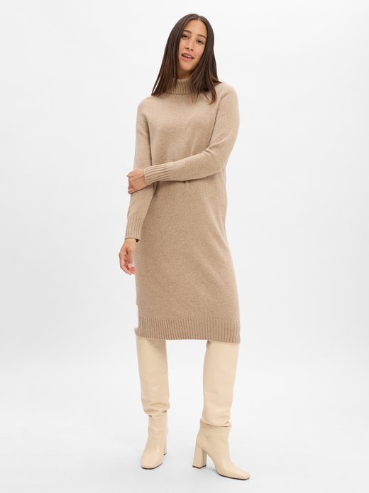 Damen Strickkleid aus Merinowolle