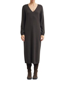Damen Strickkleid mit Woll-Anteil