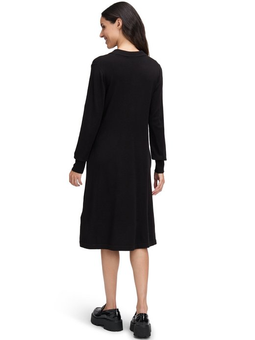 Damen Strickkleid mit Wollanteil