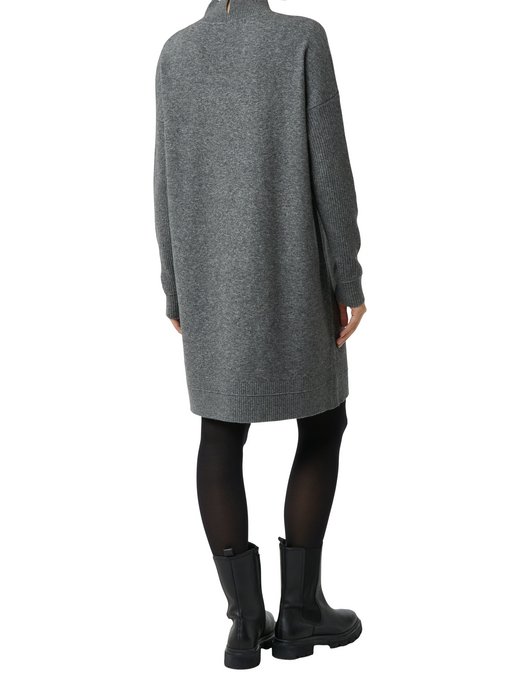 Damen Strickkleid mit Wollanteil