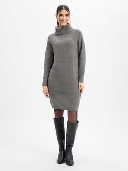 Damen Strickkleid mit Wollanteil