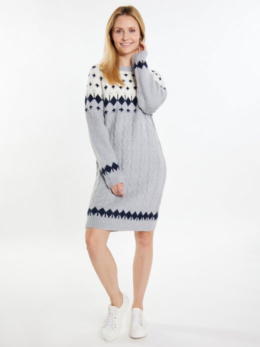 Damen Strickkleid