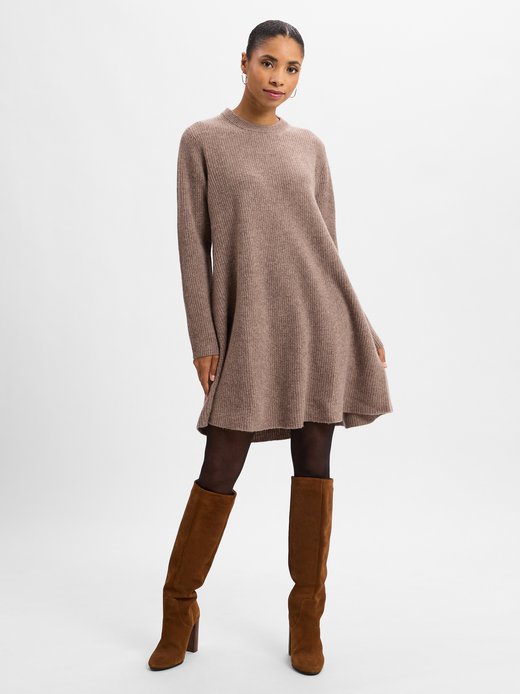 Damen Strickkleid