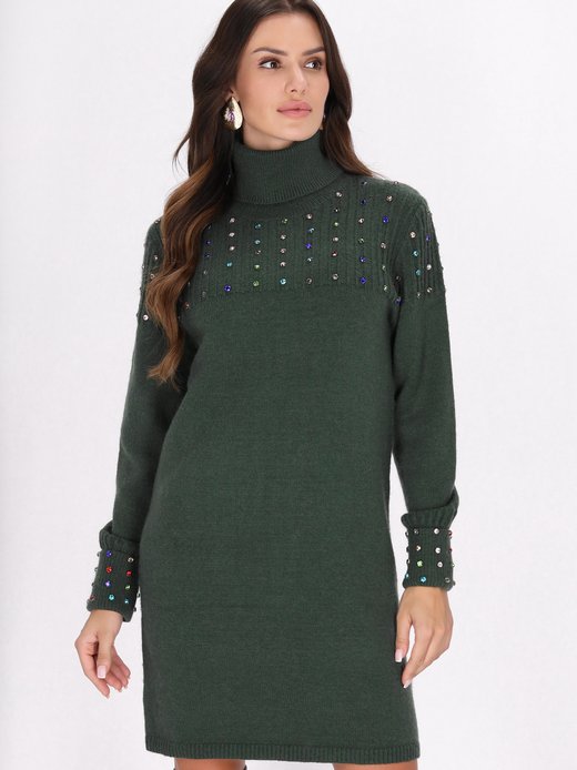 Damen Strickkleid