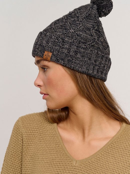 Damen Strickmütze - OXPom