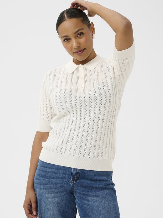 Damen Strickpolo KAbirma