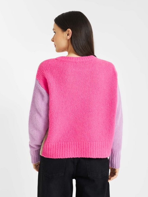 Damen Strickpolopullover