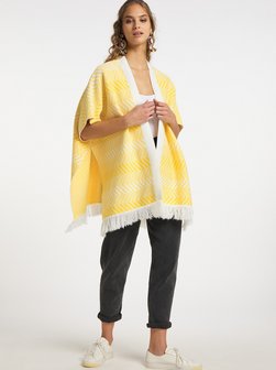 Damen Strickponcho