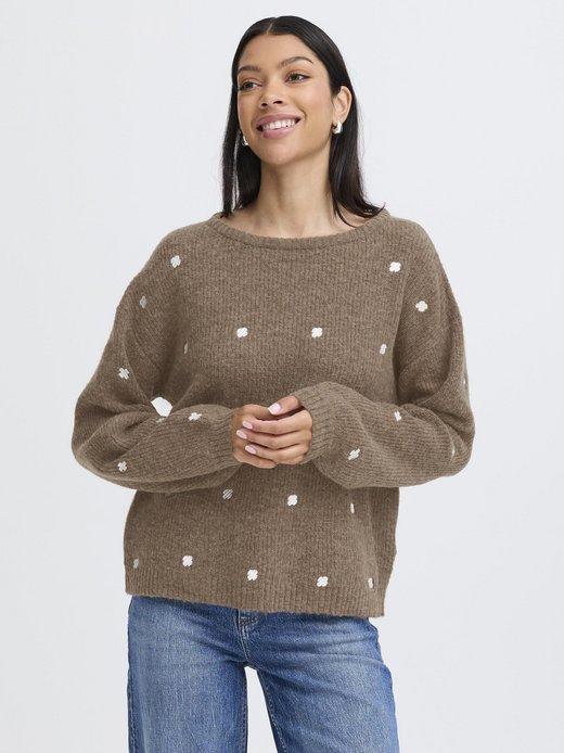 Damen Strickpullover BYOTIKI