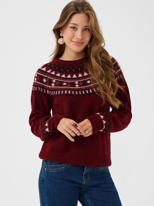 Damen Strickpullover CRCherrie