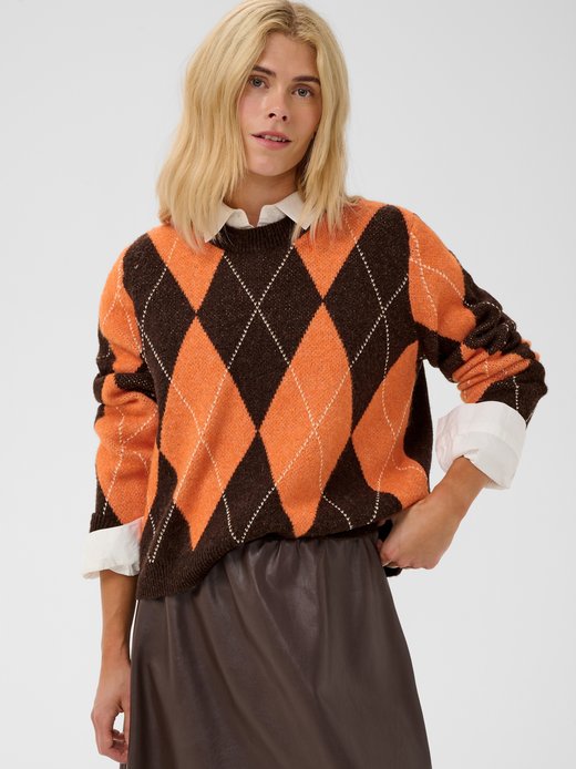 Damen Strickpullover CUargyle