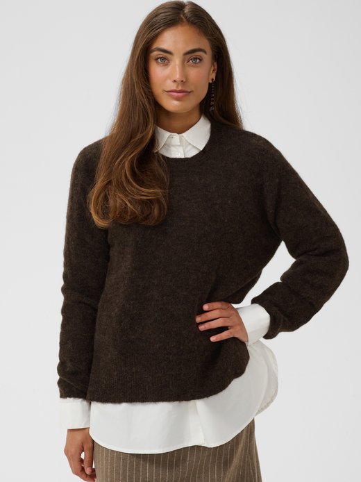 Damen Strickpullover CUbiebber