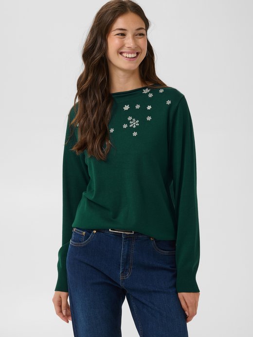 Damen Strickpullover CUmiley