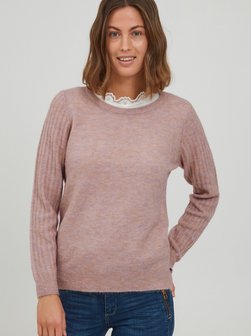 Artikelbild Damen Strickpullover - FRCESANDY von fransa in rosa uni