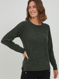 Artikelbild Damen Strickpullover - FRCESANDY von fransa in grün uni