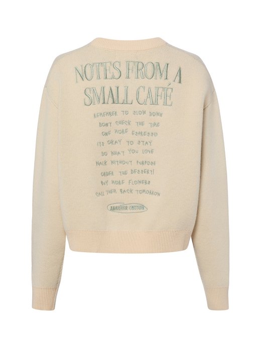 Damen Strickpullover - Notes