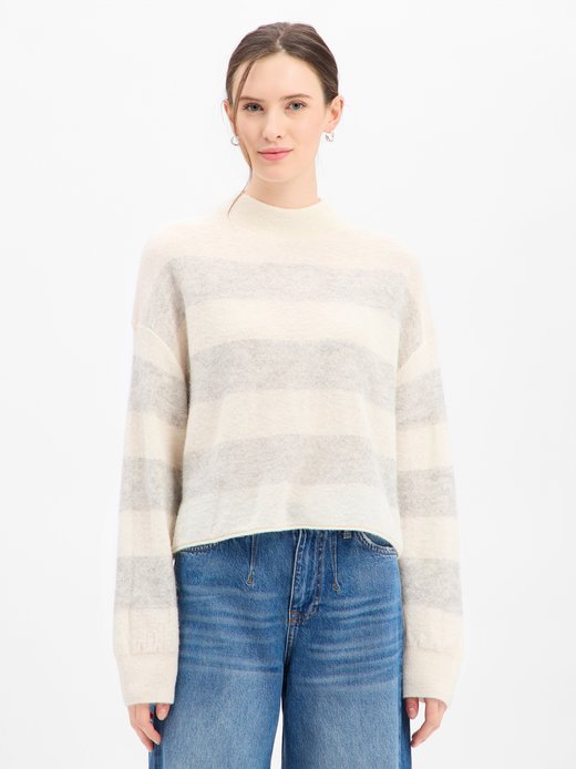 Damen Strickpullover aus Alpaka und Wolle - Mathisa