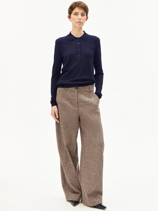 Damen Strickpullover aus Merinowolle - Maargo