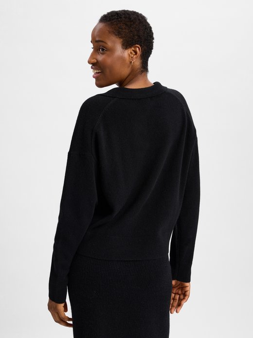 Damen Strickpullover aus  Merinowolle
