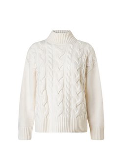 Damen Strickpullover aus Merinowolle