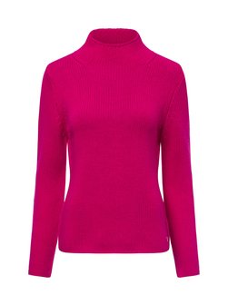 Artikelbild Damen Strickpullover aus Wolle von Fynch-Hatton in pink uni