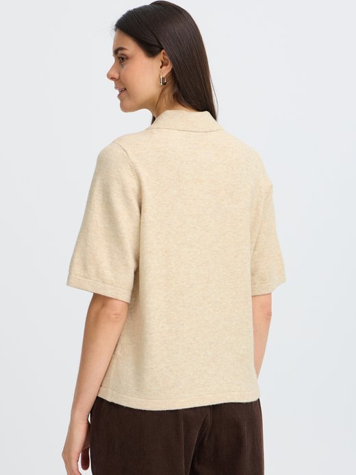 Damen Strickpullover halbarm FRSUZETTE
