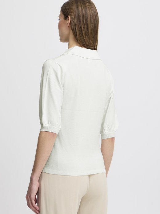 Damen Strickpullover kurzarm BYMMORLA