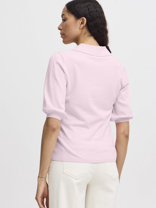 Damen Strickpullover kurzarm BYMMORLA