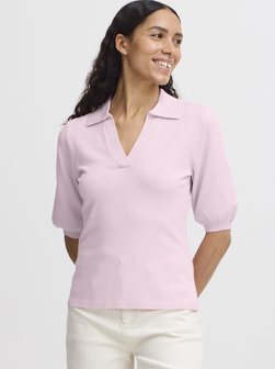 Damen Strickpullover kurzarm BYMMORLA