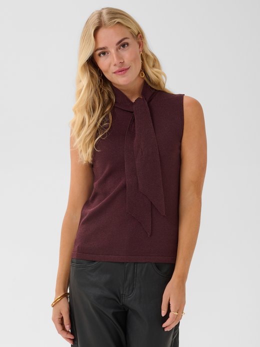 Damen Strickpullover kurzarm CRZaria