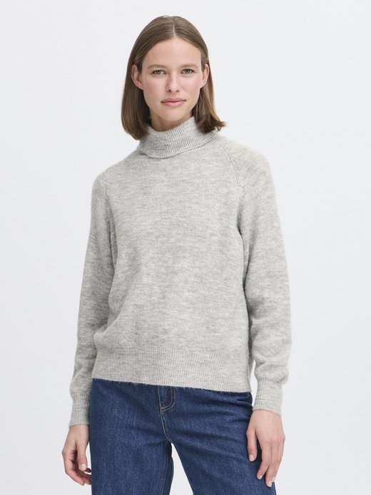 Damen Strickpullover langarm BYMONNA