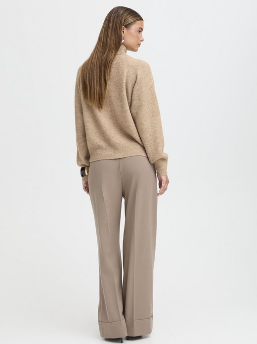 Damen Strickpullover langarm BYMONNA